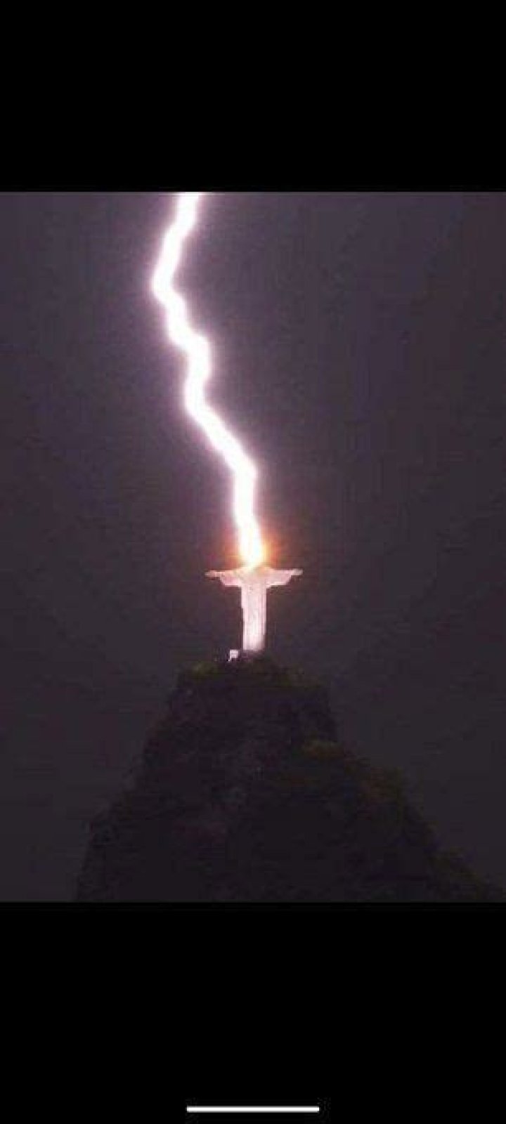 
“A clear message from God”: Video of Christ the Redeemer getting struck by lightning in Brazil leaves netizens awestruck 