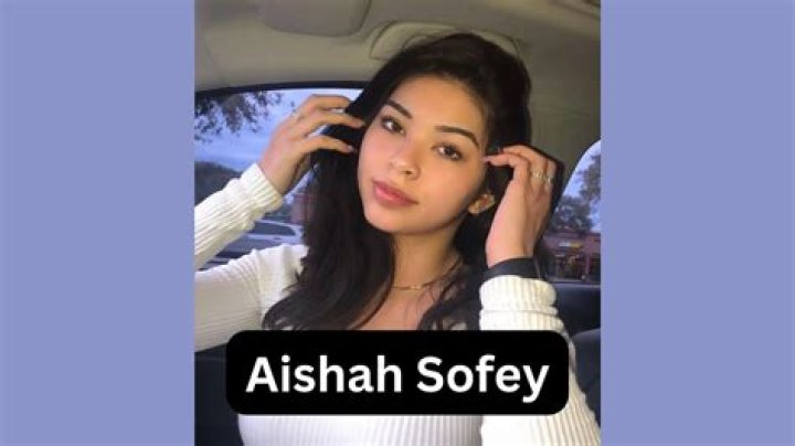 Aishah Sofey Height, Weight, Net Worth, Age, Birthday, Wikipedia, Who, Nationality, Biography