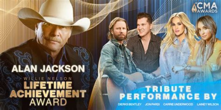 
Alan Jackson Dedicates CMAs Lifetime Achievement Award to Wife Denise: ‘We’ve Survived a Lot’ 