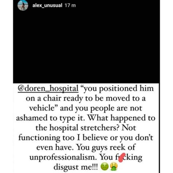 
Alex Slams Management Of Doren Hospital 