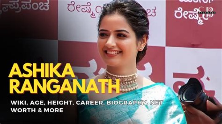 Ashika Ranganath Height, Weight, Net Worth, Age, Birthday, Wikipedia, Who, Instagram, Biography