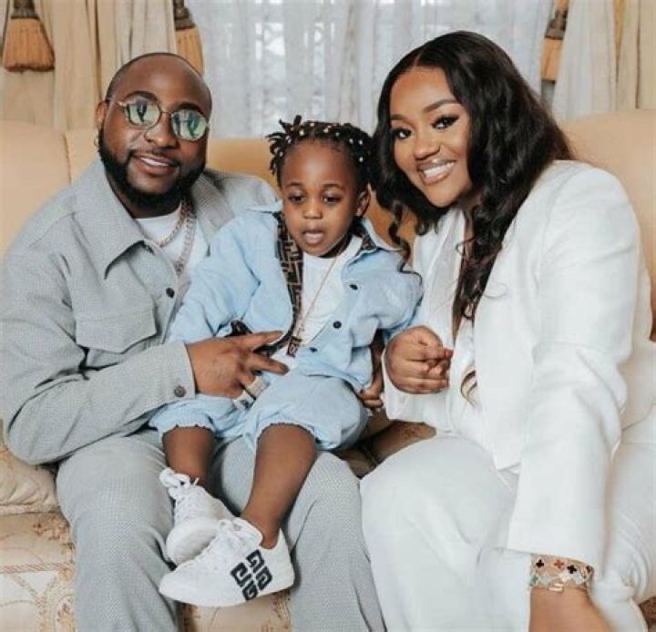 
BBN’s Beauty Meets Singer Davido And Baby Mama, Chioma At Their Son, Ifeanyi’s Birthday Party 