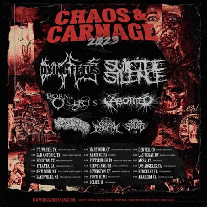 
Chaos and Carnage Tour 2023: Tickets, where to buy, dates, venues, and more 
