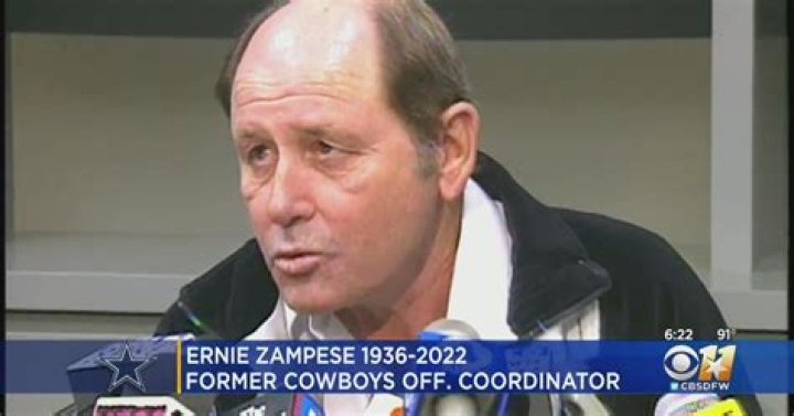 
How Did Ernie Zampese Die? Ernie Zampese Cause Of Death, Obituary 