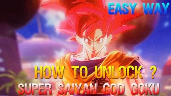 
How To Unlock Super Saiyan God In Xenoverse 2? 