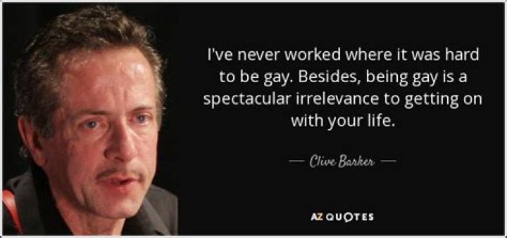 Is Clive Barker Gay? Sexuality And Gender Explored: Wife And Net Worth