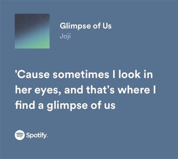Is Joji dating anyone right now? The Meaning of Glimpse Of Us Lyrics