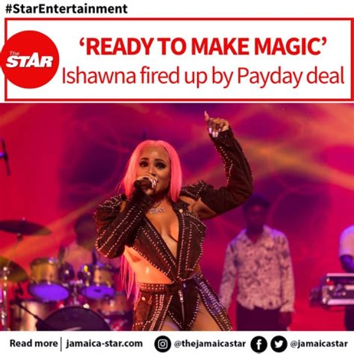 
Ishawna Signs Her First International Record Deal With Payday Records 