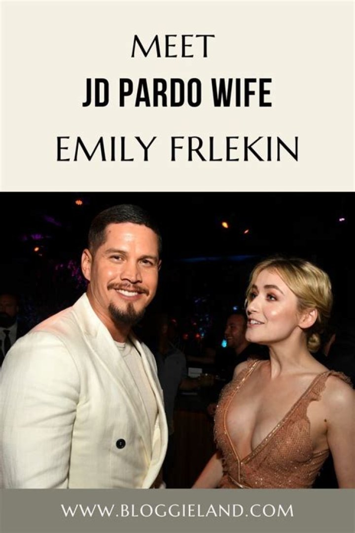 JD Pardo is Married to Wife Emily Frlekin since 2010