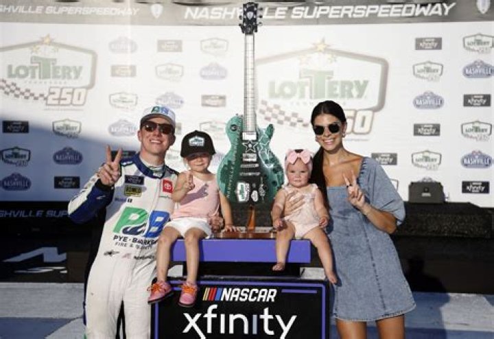 John Hunter Nemechek has been Married to his Wife, Taylor Stier Nemechek, since 2019