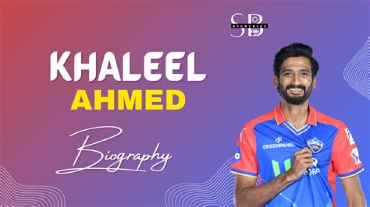 
Khaleel Ahmed Height, Weight, Net Worth, Age, Birthday, Wikipedia, Who, Nationality, Biography 
