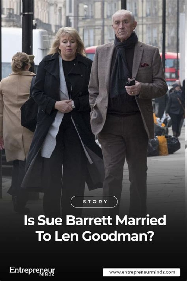 
Len Goodman Married To His Wife, Sue Goodman, In 2012 