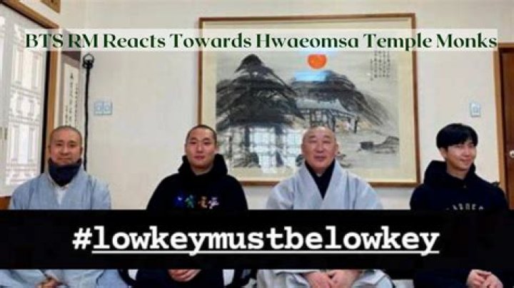 
“Low Key Must be Low Key”: BTS’ RM calls out the Chief Monk at Hwaeomsa Temple for invasion of his privacy 