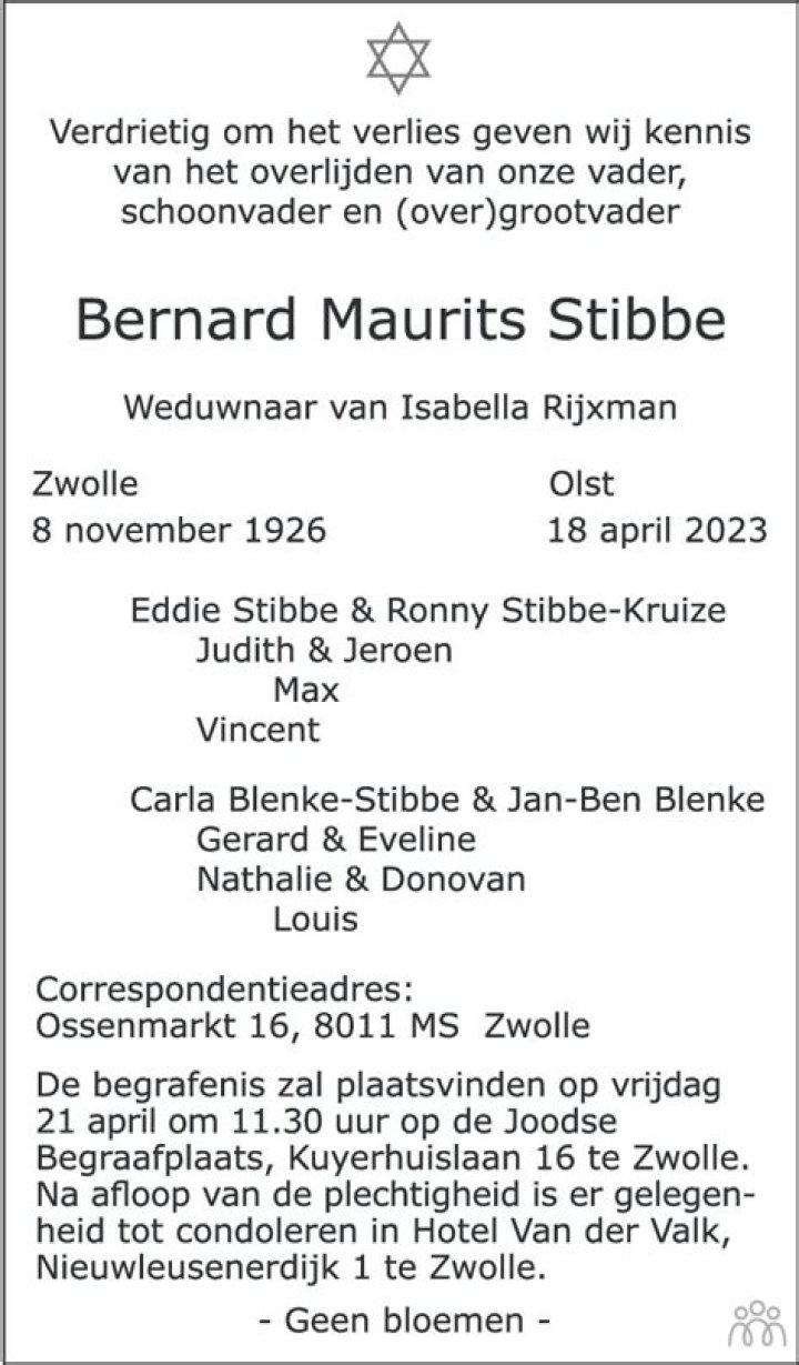 
Maurits Stibbe Age, Birthday, Wikipedia, Who, Nationality, Biography 