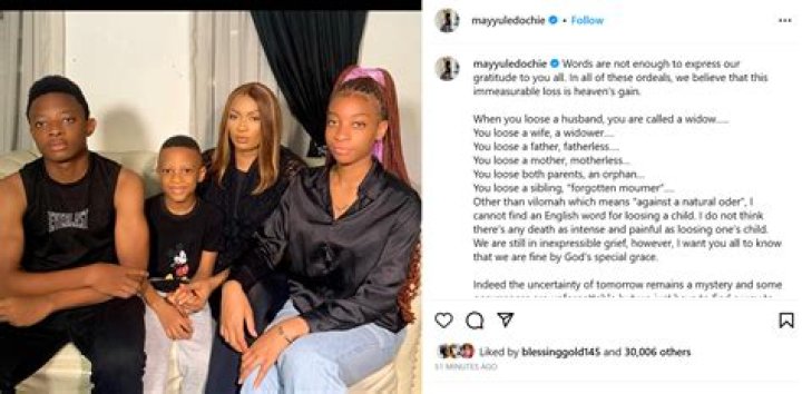 
“May Should Divorce” – Netizens Debate About Yul Edochie’s Wives. 