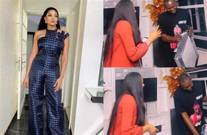 
May Yul Edochie Receives Priceless Gift From Fan 