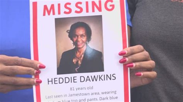 
Missing, Heddie Dawkins, 81, Found dead in High Point 