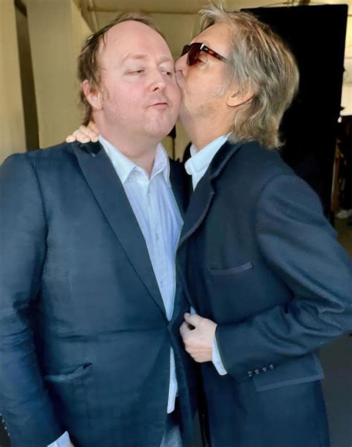 
Musician Tim McCartney Appears With His Tiktok Star Son James McCartney 