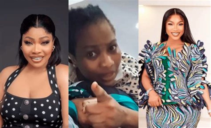 
Nollywood Actress Tonto Dikeh Leaves Young Ghanaian Gasping For Air After She Asked Him To Massage Her 