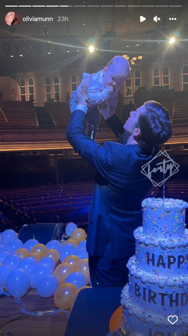 
Olivia Munn and Malcolm Surprise John Mulaney on his 40th Birthday 