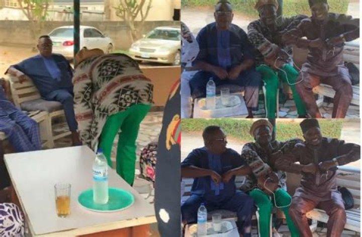 
Portable Pays Courtesy Visit To Legendary Fuji Singer Kollington Ayinla 