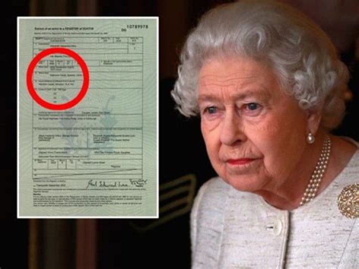 
Queen Elizabeth’s death certificate reveals details of her passing 