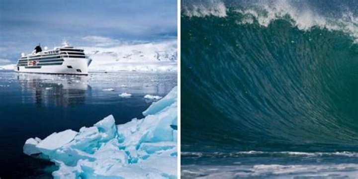 
Rogue Wave Kills Passenger, Injures 4 on Antarctic Cruise Ship: ‘We Wondered if We Hit an Iceberg’ 