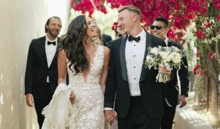 Sydney Golic Wedding Photos With Ben Braunecker On Instagram, Mike Golic Daughter Is Married!