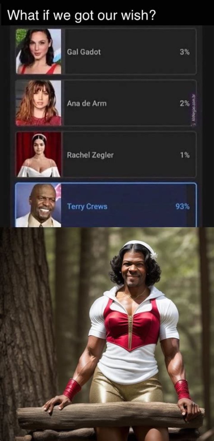 Terry Crews as Snow White? Elon Musk’s poll gives birth to hilarious memes