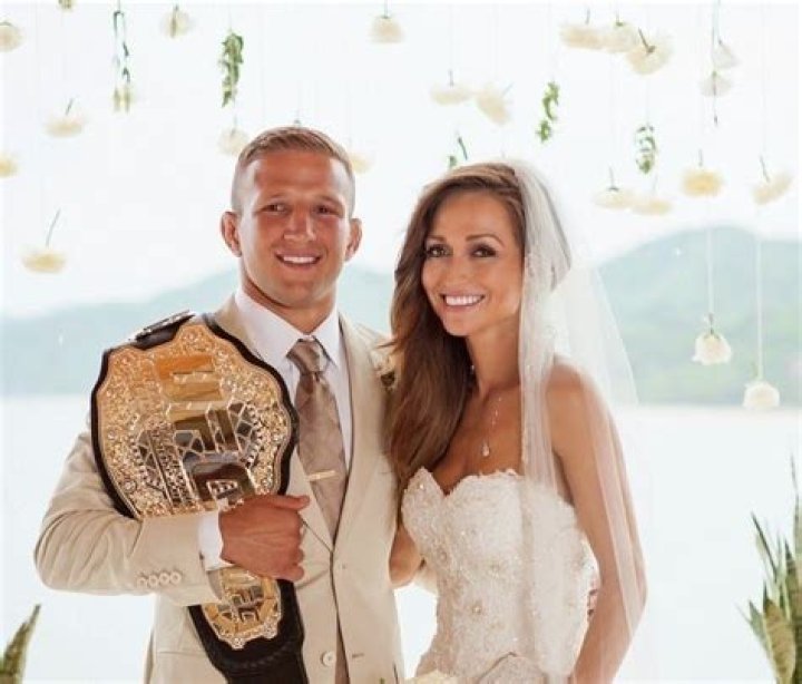 
TJ Dillashaw is Married to Wife: Rebecca Dillashaw. Kids: Bronson 