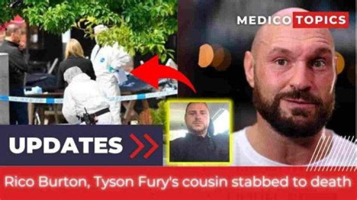 
Tyson Fury Paid Tribute to his Cousin, Rico Burton, who was stabbed to death, Murder Suspect 