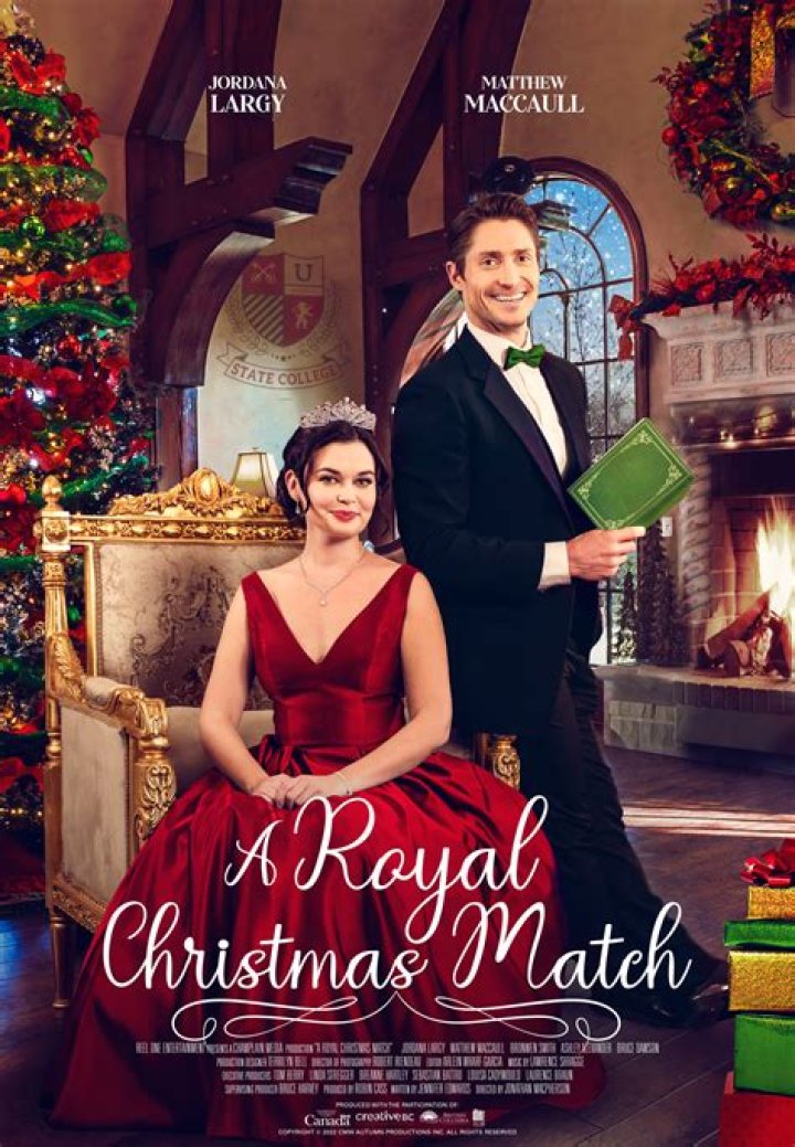 
UPTv’s A Royal Christmas Match Is Led By Cast Jordana Largy and Matthew MacCaull 