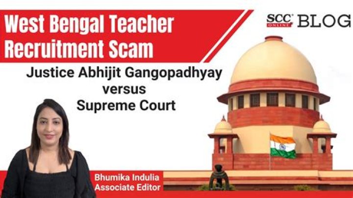 
WBSSC scam: Justice Gangopadhyay receives solidarity message from fellow judge 