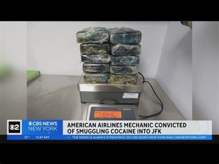 
What did Paul Belloisi do? American Airlines employee convicted after conspiring to smuggle drugs on plane 
