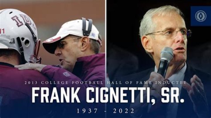
What was Frank Cignetti Sr Cause of Death? 