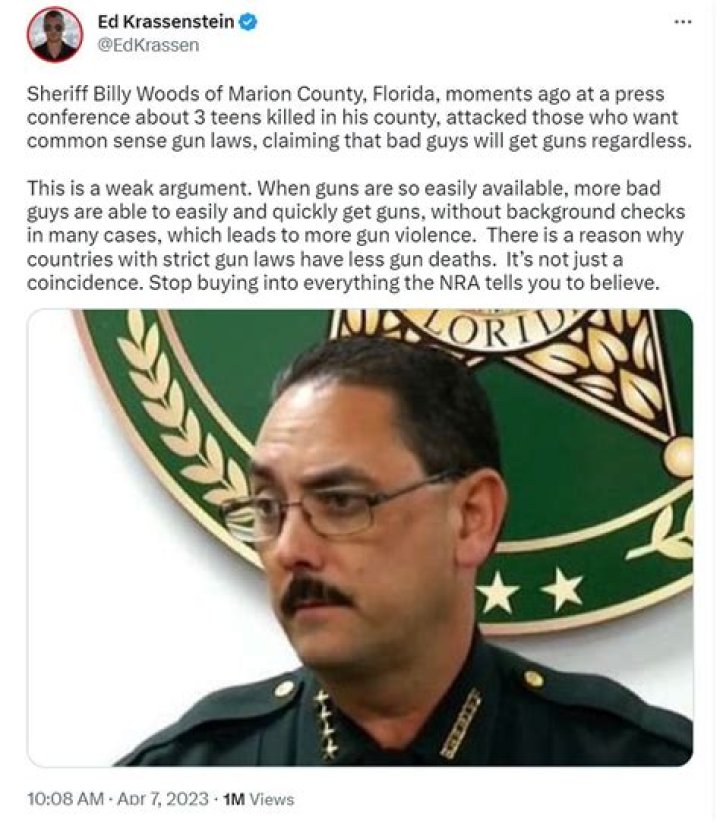 
Who is Billy Woods? Florida Sheriff goes viral for gun control rant, leaves internet divided 