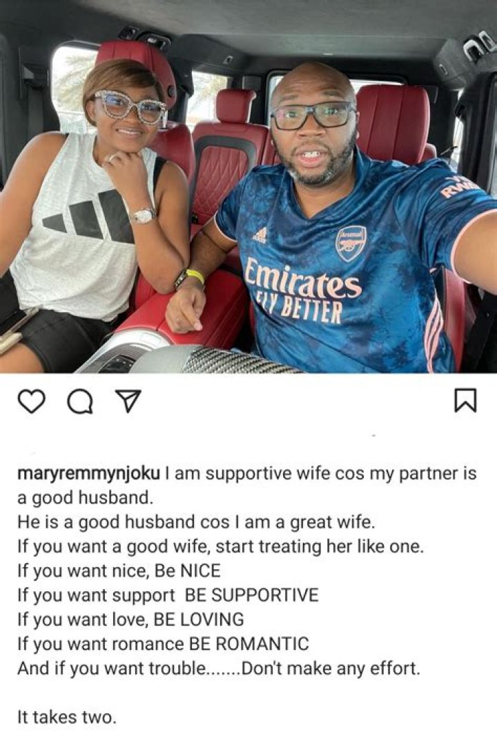 
“You Don’t Need To Be Perfect” Funke Akindele Reacts As Mary Remmy Njoku Advises Young Couples 